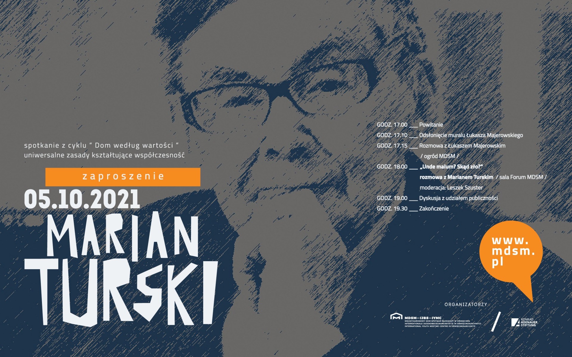 OŚWIĘCIM. „Nie bądź obojętny”. Spotkanie z Marianem Turskim