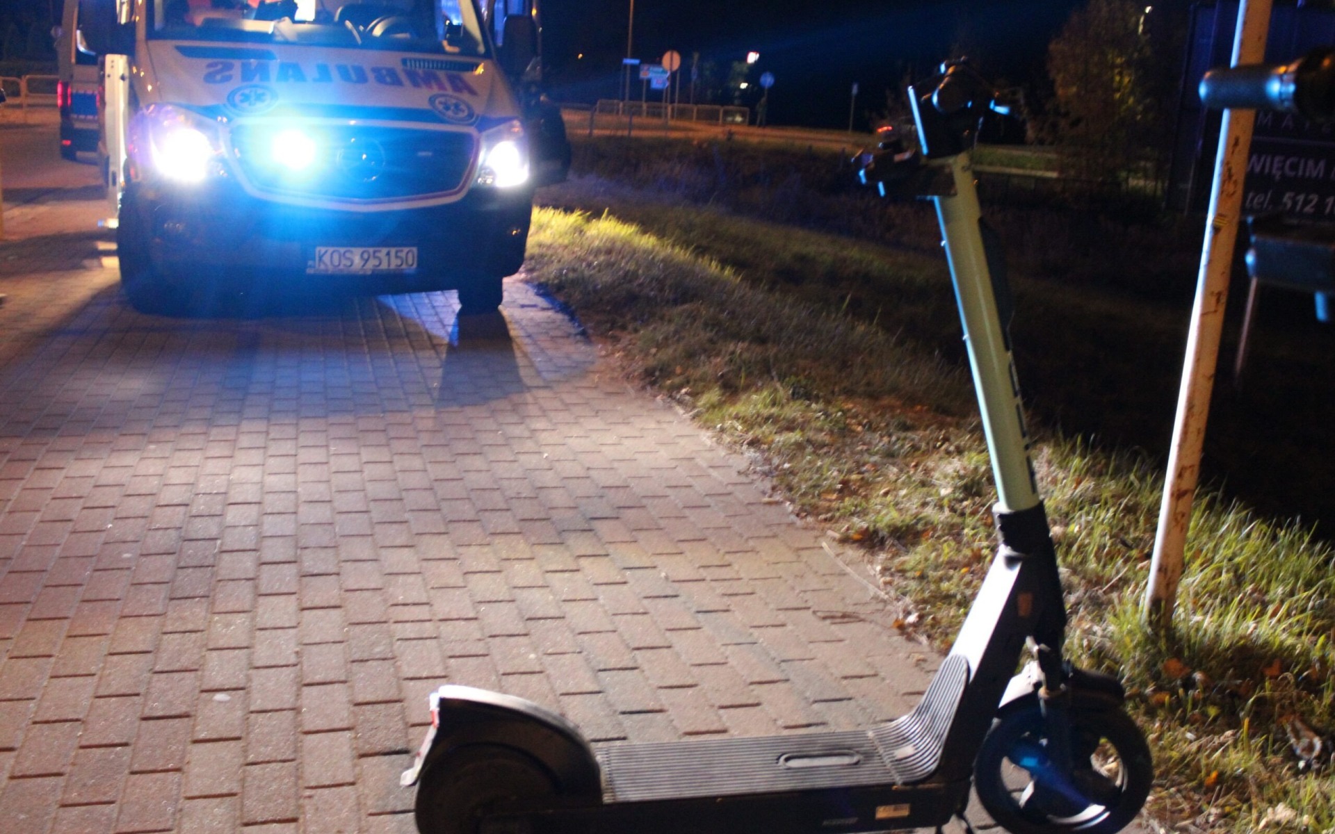 KĘTY. Nietrzeźwa jazda na hulajnodze elektrycznej
