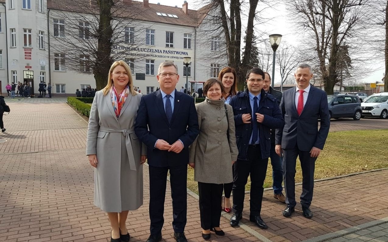 OŚWIĘCIM. Z wizytą w Małopolskiej Uczelni Państwowej
