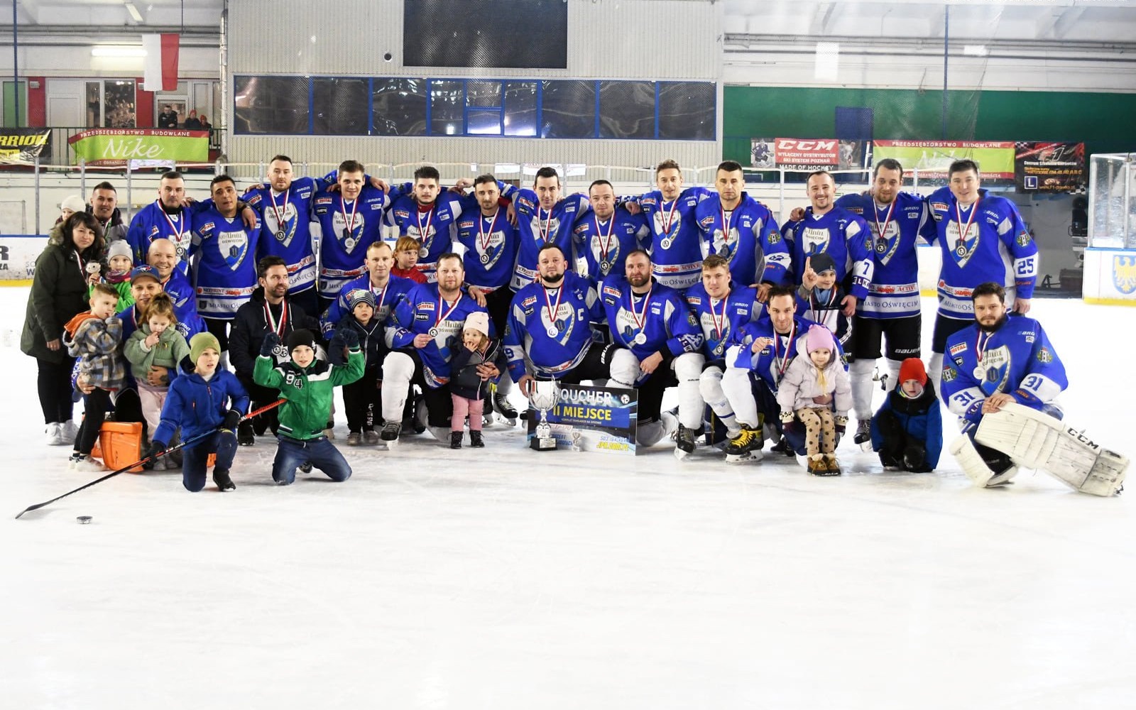 POWIAT. AKH Unia Oświęcim wicemistrzem Polski