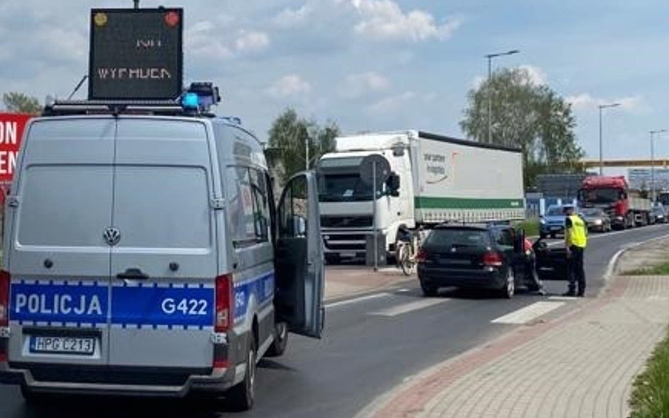 OŚWIĘCIM. Kierowca w stanie nietrzeźwości potrącił rowerzystkę