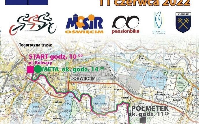 OŚWIĘCIM. W sobotę XII Rodzinny Rajd Rowerowy