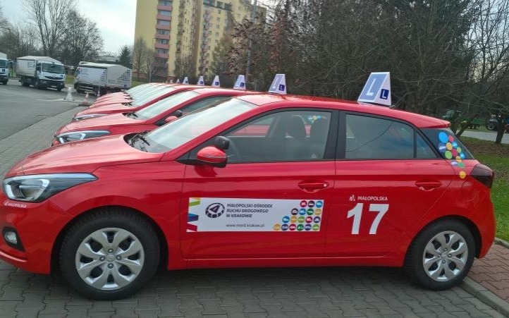 OŚWIĘCIM. Akcja protestacyjna egzaminatorów kierowców