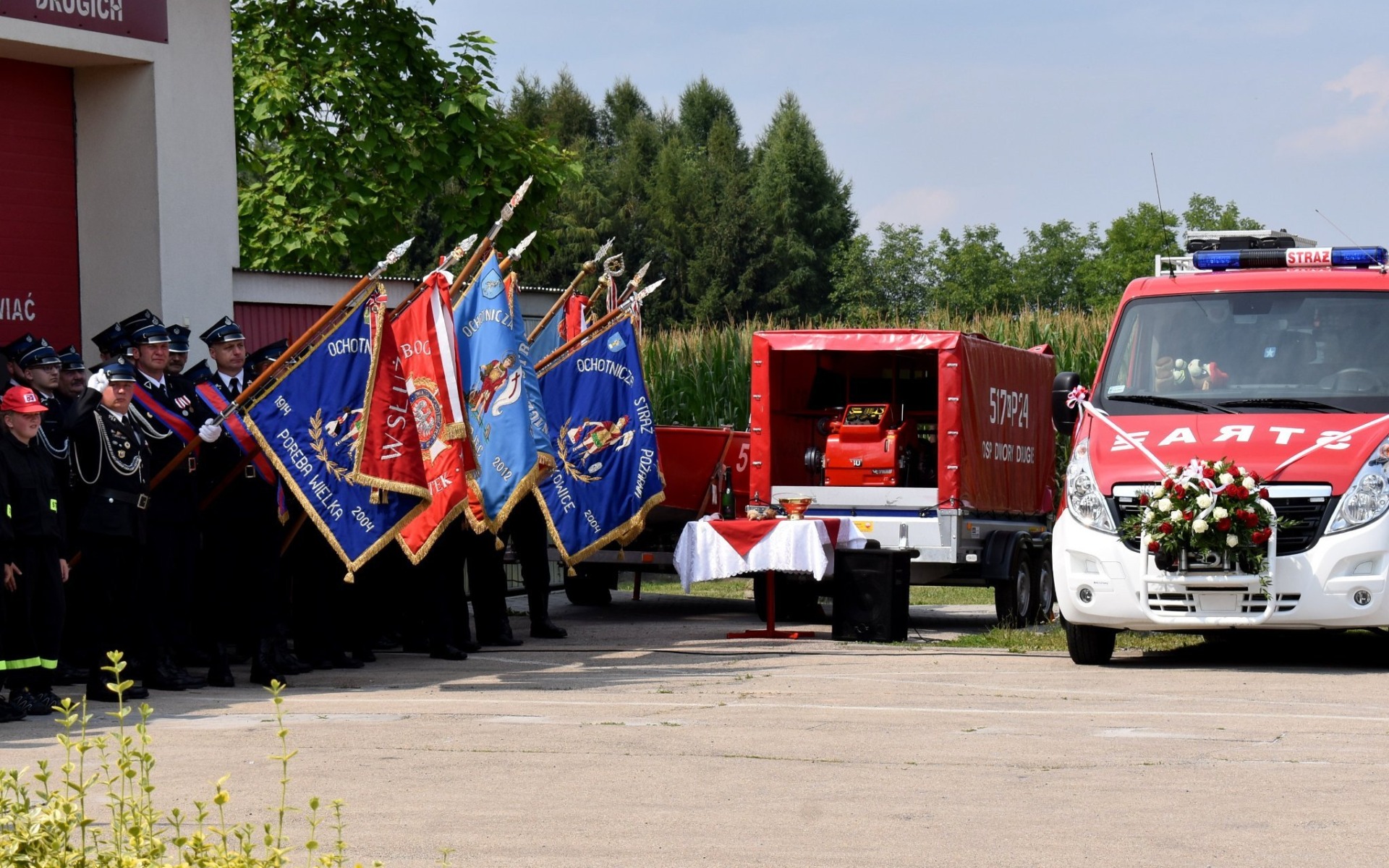 POWIAT. Świętowali jubileusz 65-lecia powstania OSP Dwory Drugie
