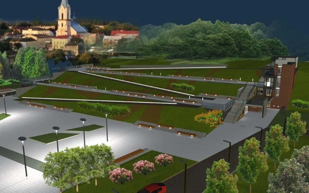 OŚWIĘCIM. Rusza budowa amfiteatru, zielonych tarasów oraz podziemnego parkingu