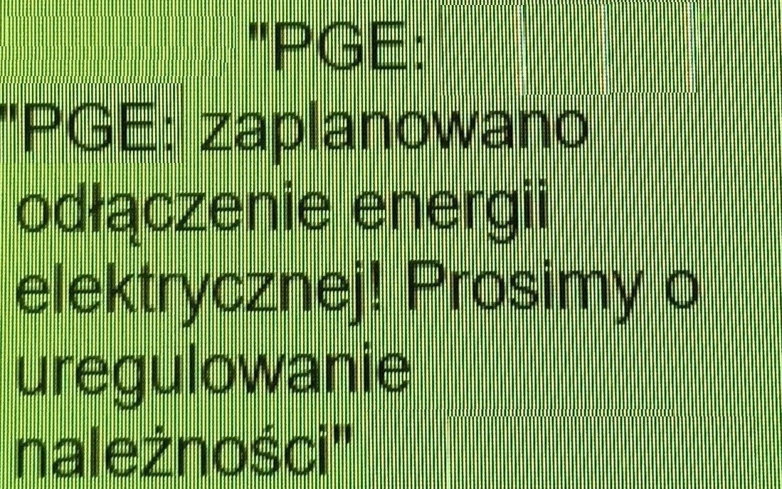POWIAT. Rozsyłają fałszywe sms o braku płatności