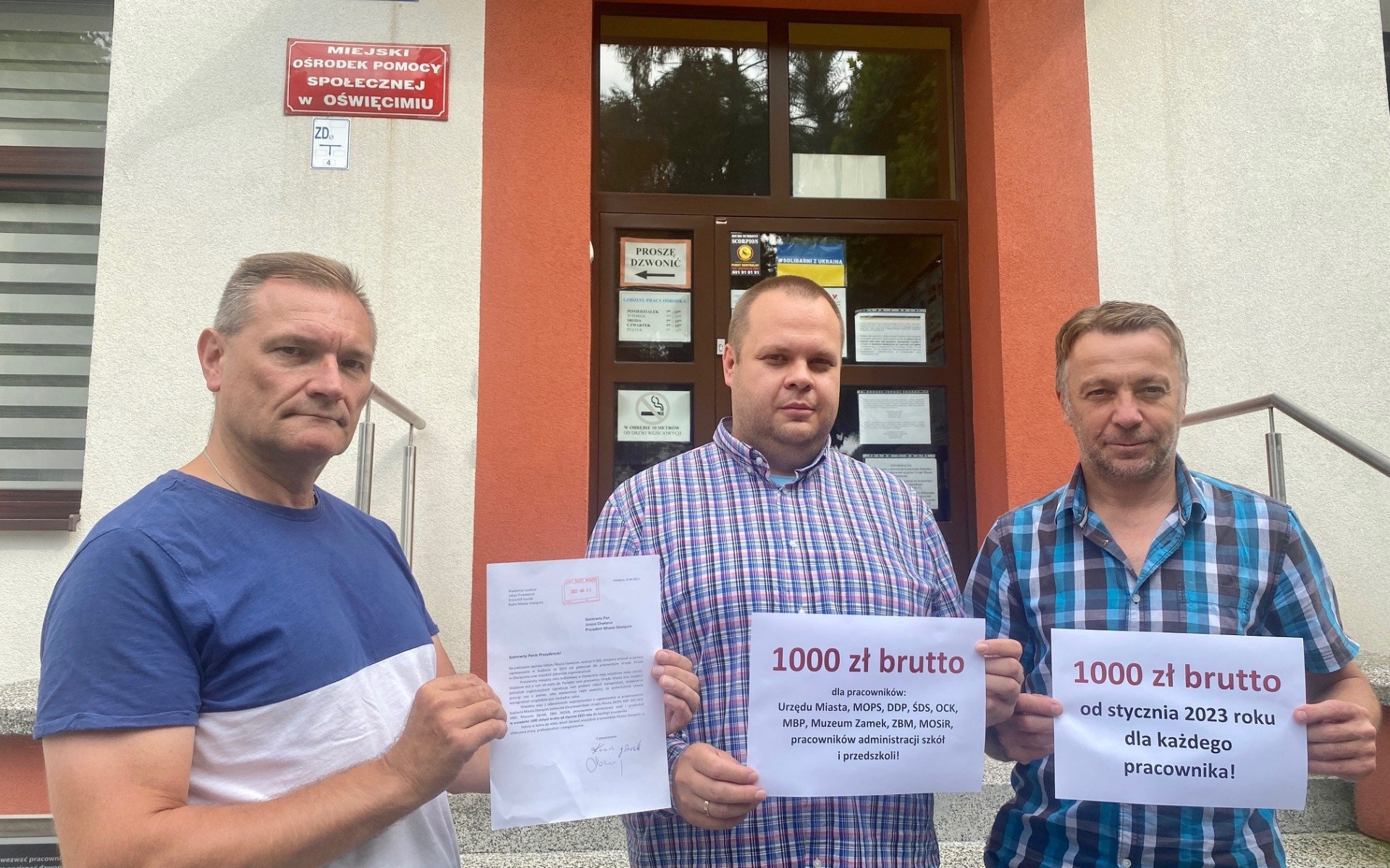 OŚWIĘCIM. Pracownicy MOPS w Oświęcimiu: Mamy dość!