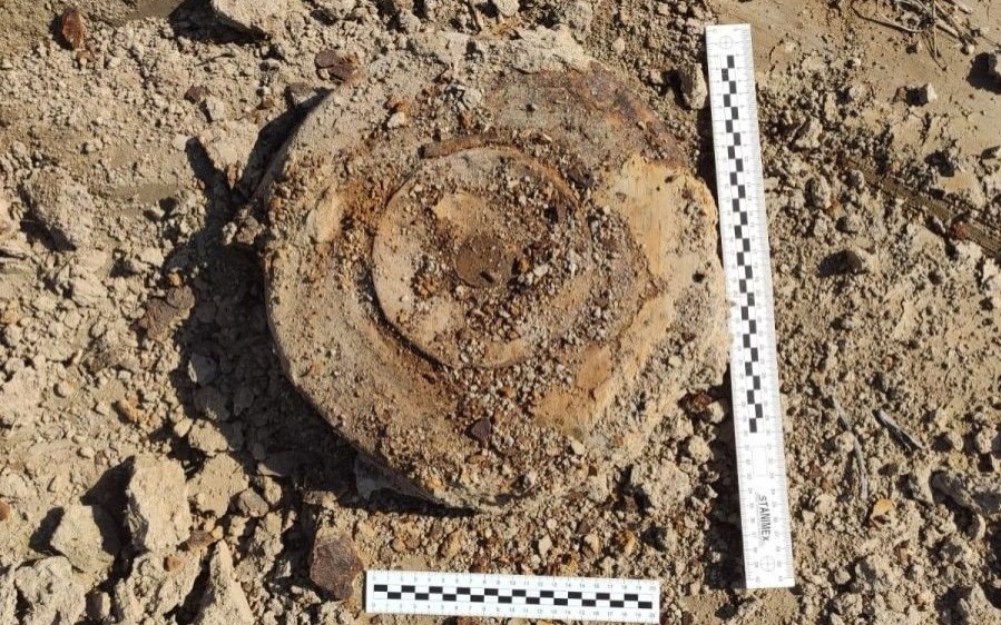 GMINA. Stary kołowrotek wyglądał jak mina przeciwpancerna