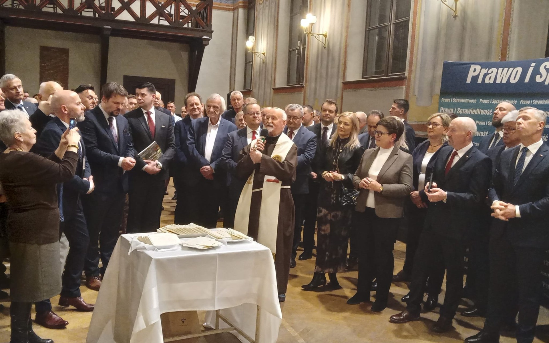 KRAKÓW. Małopolskie spotkanie opłatkowe „Prawa i Sprawiedliwości”