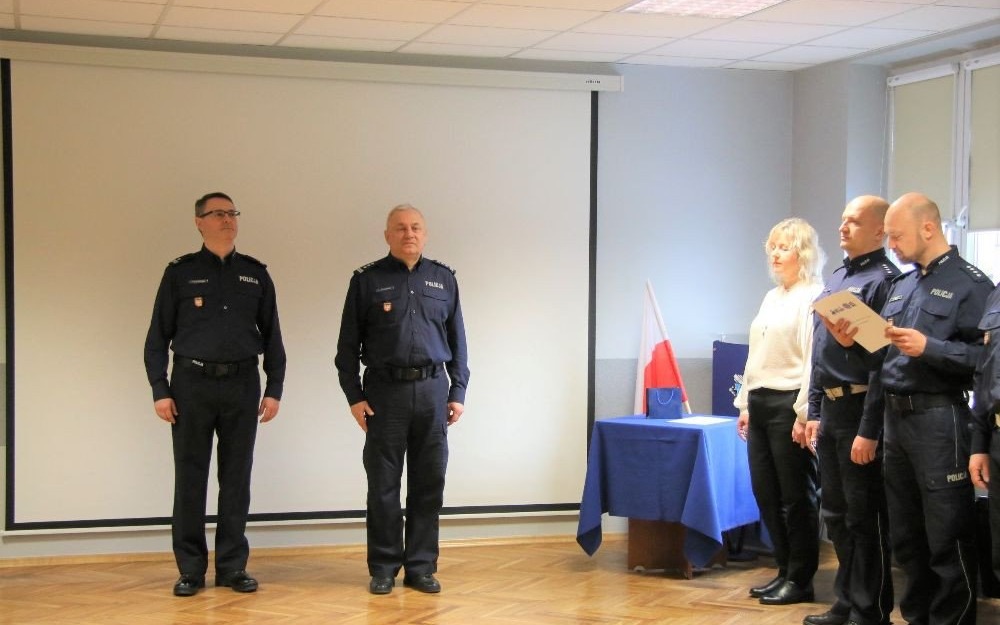 OŚWIĘCIM. Zmiany personalne w komendzie powiatowej policji