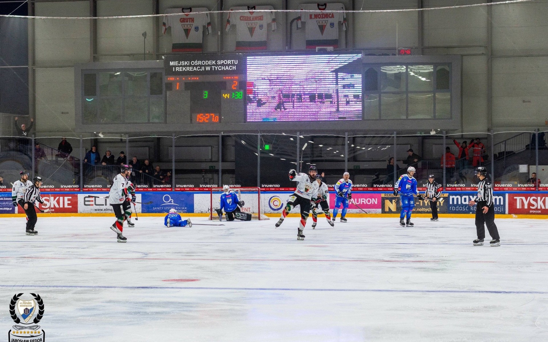 TYCHY. Unia Oświęcim przegrywa mecz nr 3 półfinału Play Off