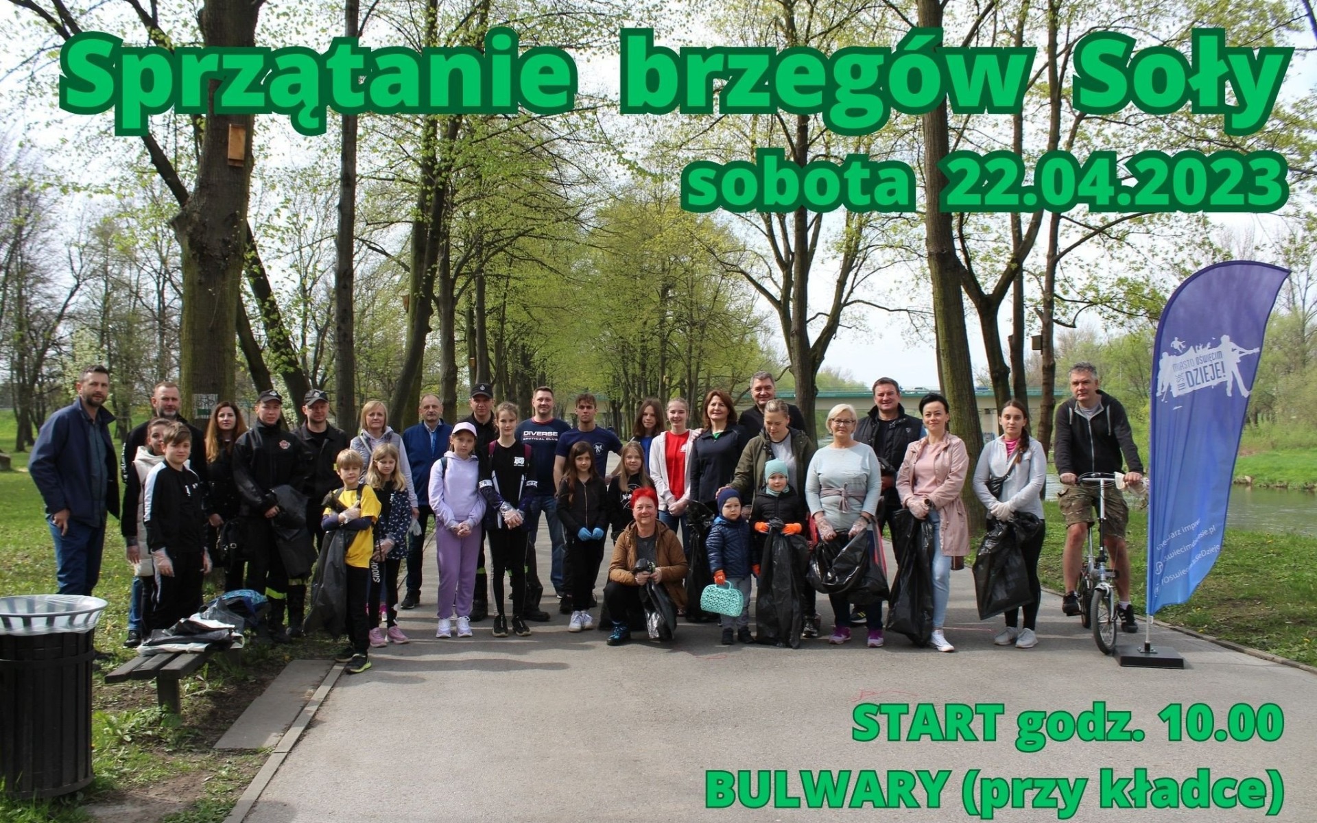 OŚWIĘCIM. W sobotę akcja sprzątania brzegów Soły