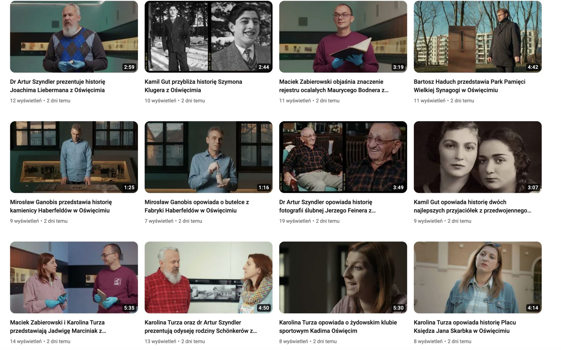 OŚWIĘCIM. 25 filmów, czyli nowe cyfrowe zwiedzanie Oszpicina