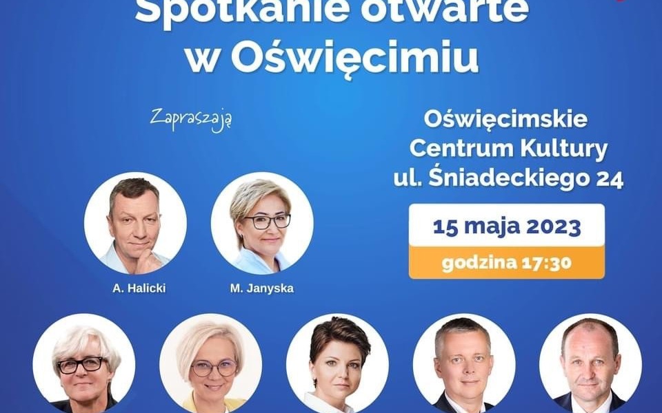 OŚWIĘCIM. Już dziś spotkanie z liderami Platformy Obywatelskiej