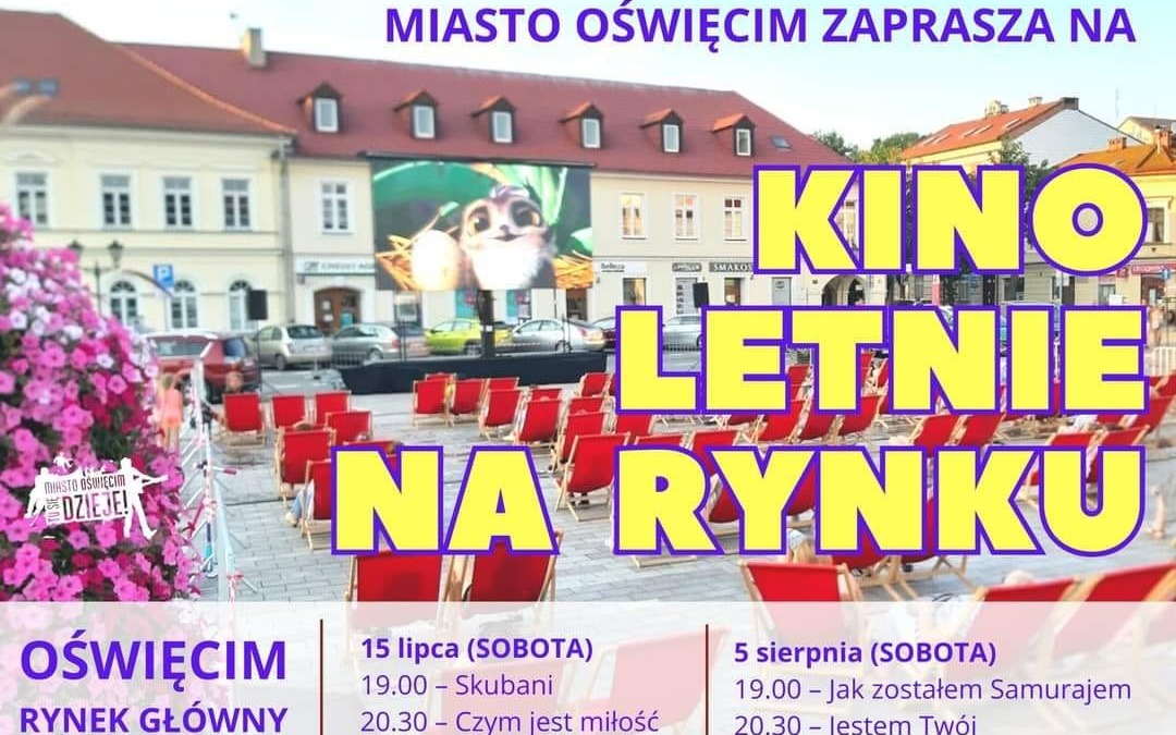 OŚWIĘCIM. W sobotę kino letnie na Rynku Głównym