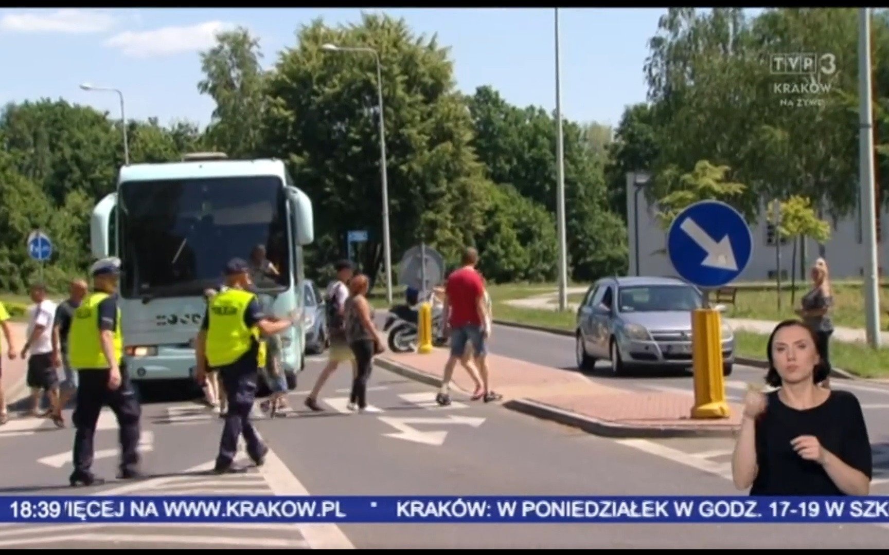 OŚWIĘCIM. Mieszkańcy os. Pileckiego przez 2 godziny blokowali ulicę tuż przy Auschwitz