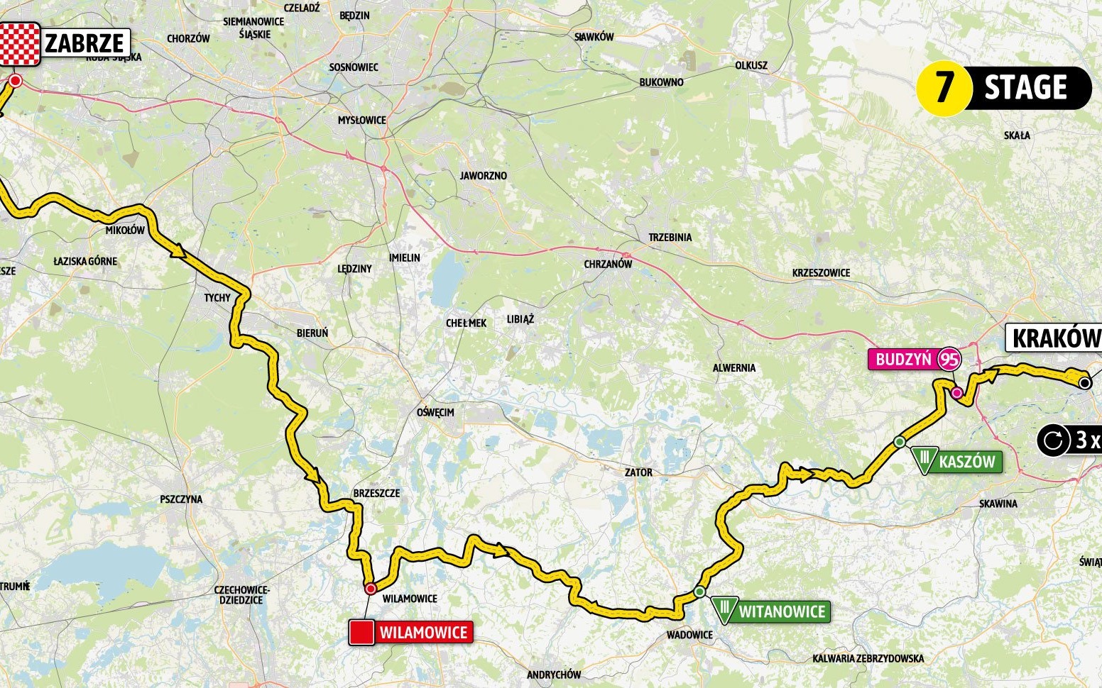 POWIAT. Kolarze z Tour de Pologne przejadą przez Brzeszcze, Osiek, Wilamowice