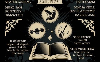 OŚWIĘCIM. W sobotę 19 sierpnia Tattoo and Skate Konwencja 2023