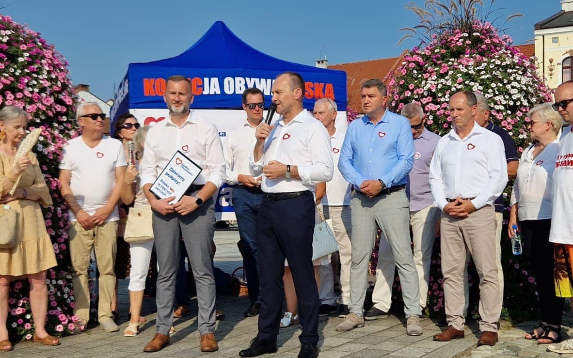 OŚWIĘCIM. Samorządowcy z powiatu oświęcimskiego poparli Marka Sowę