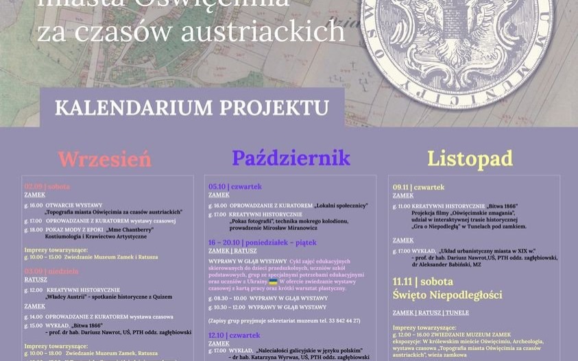 OŚWIĘCIM. Nowa wystawa „Topografia miasta Oświęcimia za czasów austriackich”