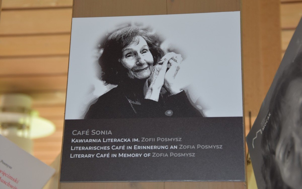 OŚWIĘCIM. Nadanie imienia Zofii Posmysz kawiarni literackiej MDSM