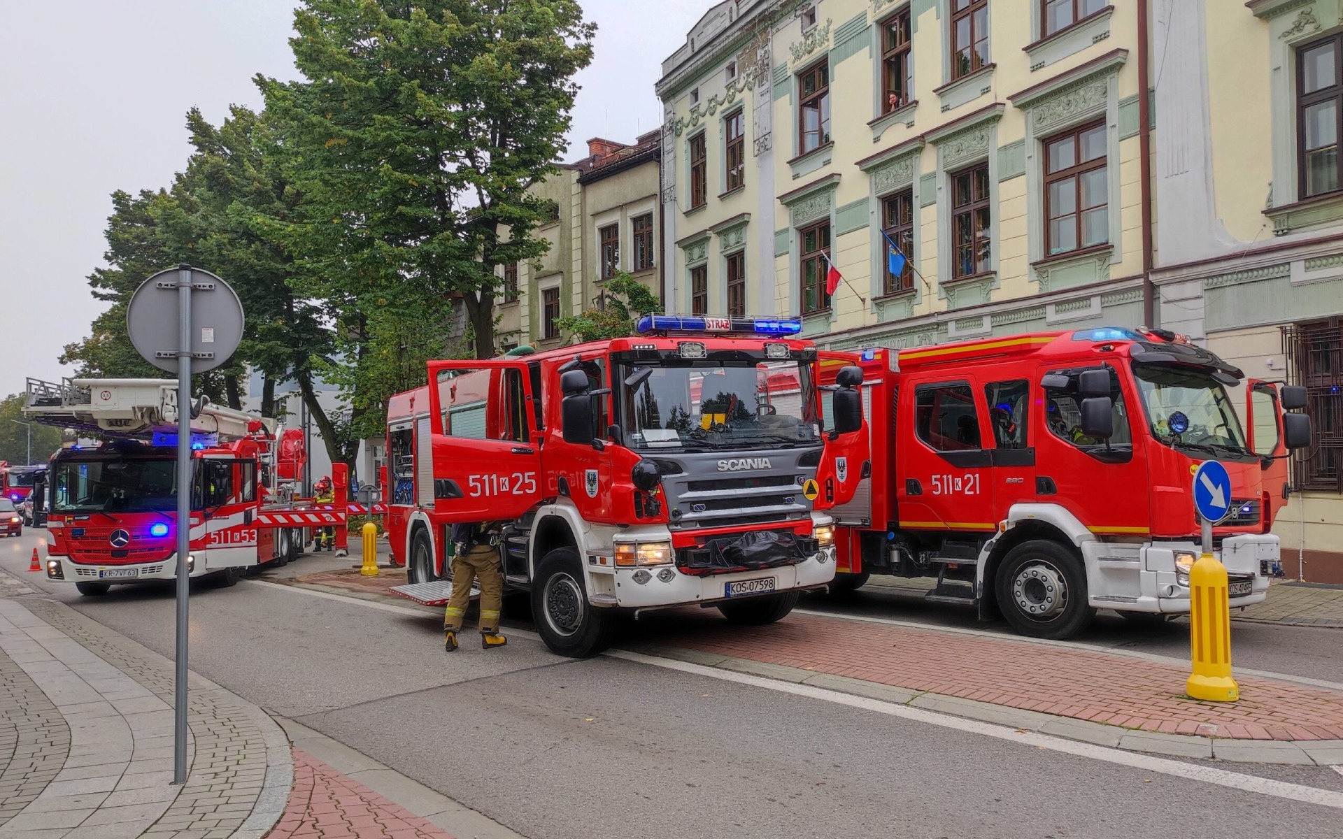 OŚWIĘCIM. Pożar zasilania awaryjnego serwerowni w Urzędzie Miasta