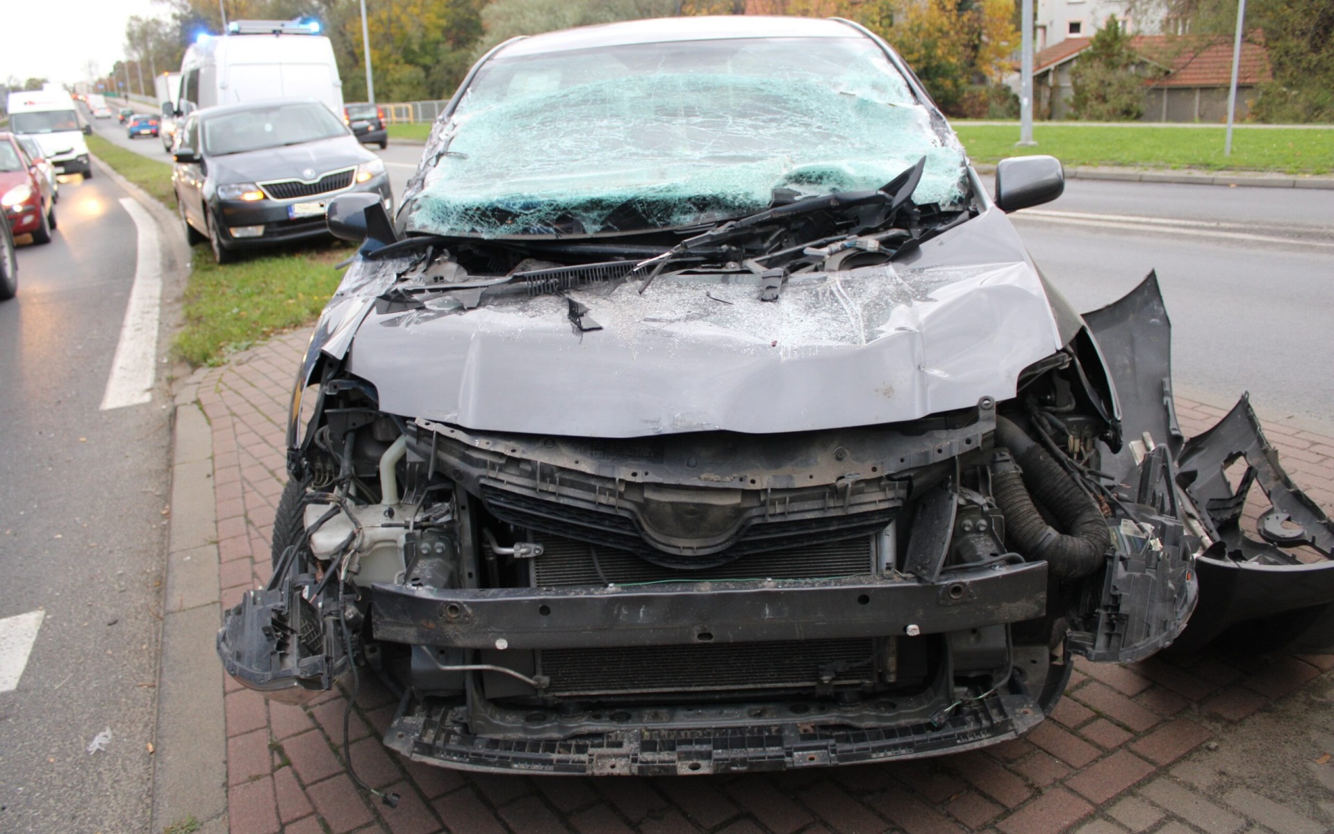 ZATOR. Zderzenia samochodu osobowego z samochodem ciężarowym