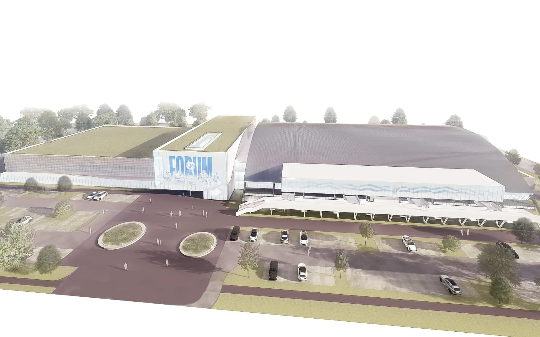 OŚWIĘCIM. To jedna z koncepcji modernizacji oświęcimskiego lodowiska. Co sądzicie?