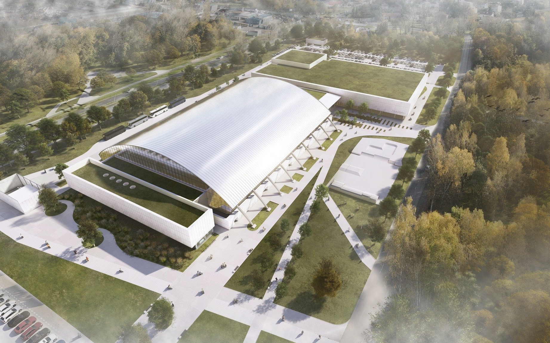 OŚWIĘCIM. Koncepcja lodowiska wyróżniona w konkursie pracowni loesch+partnerzy