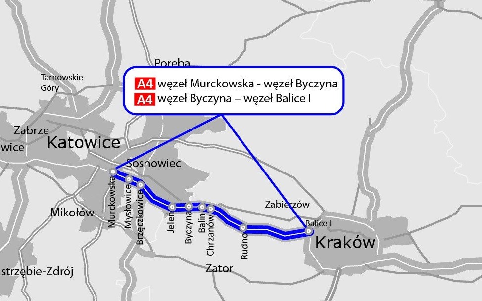 OŚWIĘCIM. Prezydent Jaworzna lobbuje za rozbudową węzła przy A4 w Jeleniu
