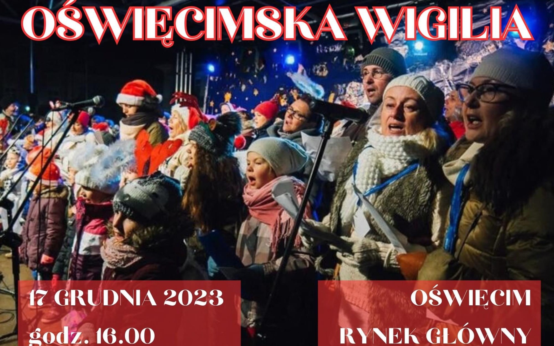 POWIAT. 17 grudnia odbędzie się Oświęcimska Wigilia na Rynku Głównym