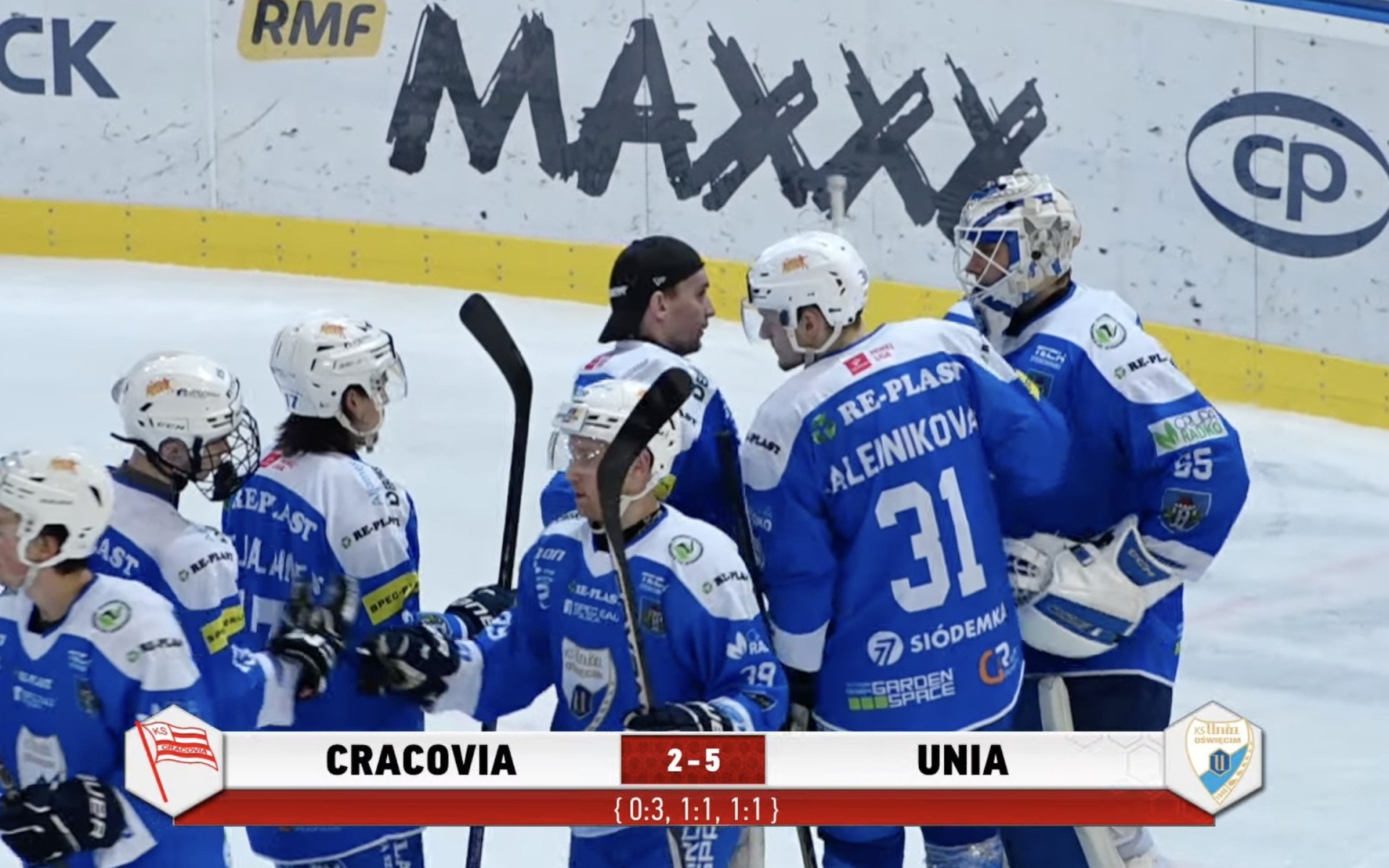 OŚWIĘCIM. Hokeiści Unii Oświęcim w połowie drogi do półfinału