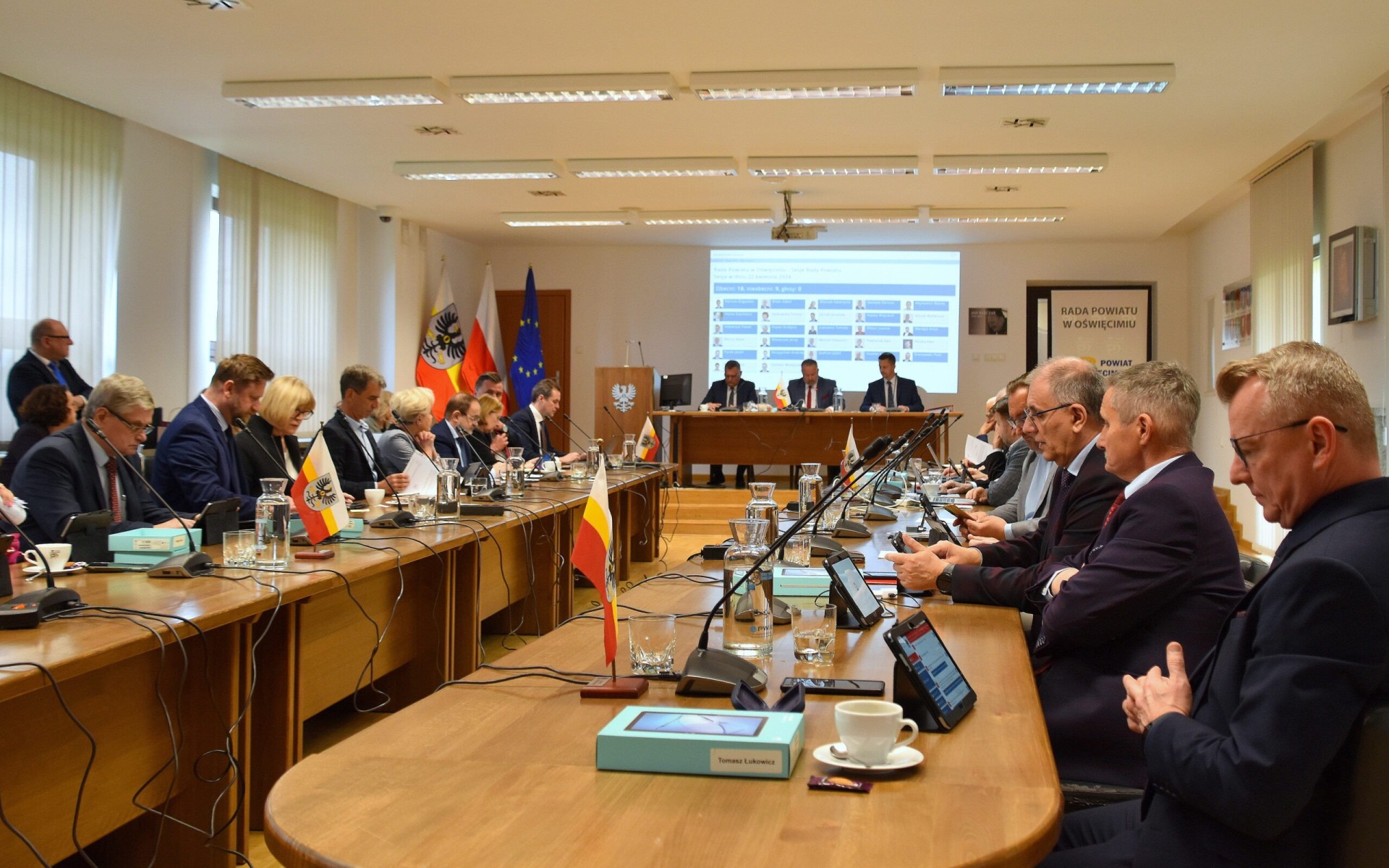 POWIAT. To była ostatnia sesja rady powiatu, padły słowa podziękowania i pożegnania