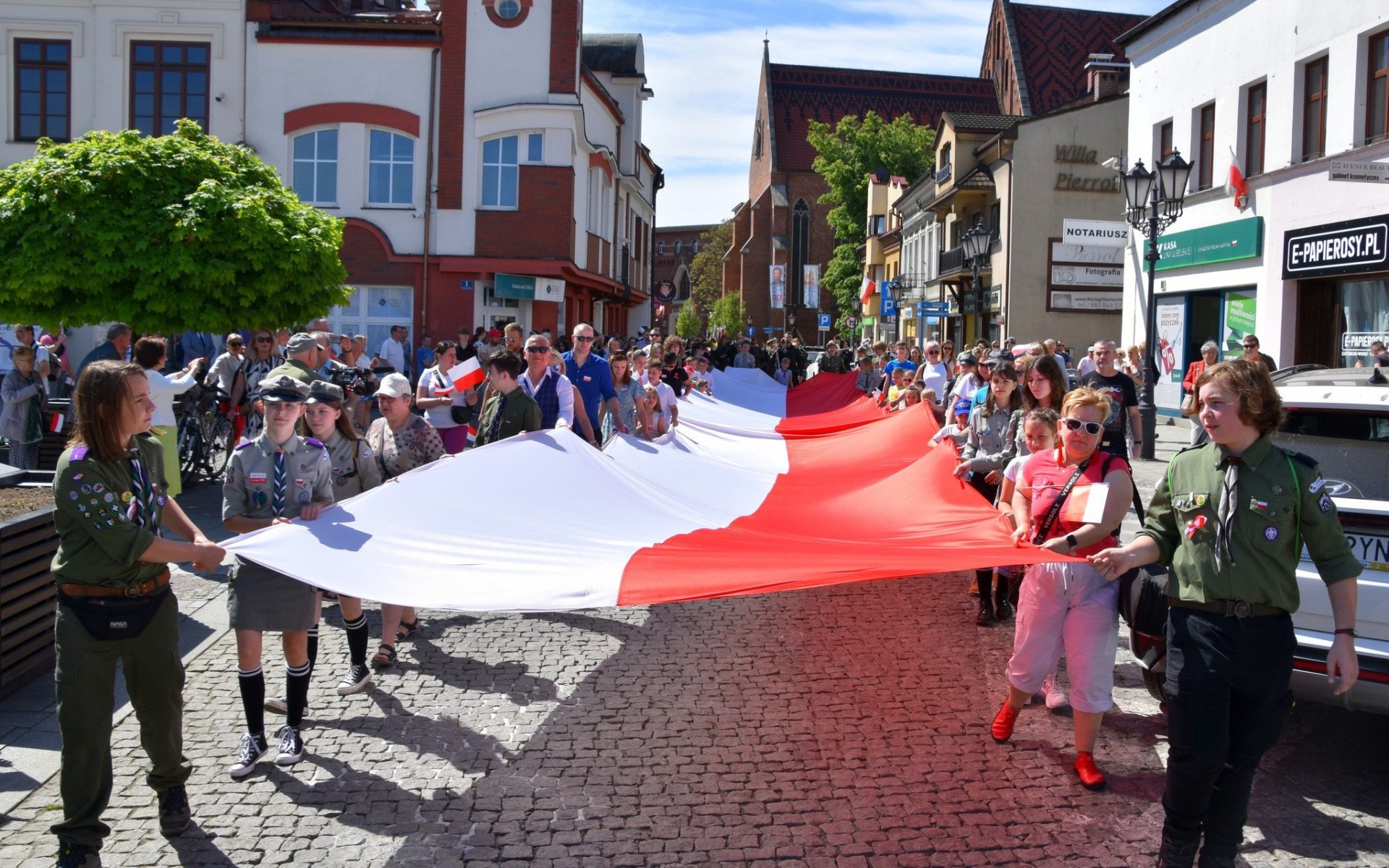 OŚWIĘCIM. „Ostatnia wola i testament gasnącej Ojczyzny”. 233. rocznica uchwalenia Konstytucji 3 Maja [FOTORELACJA]