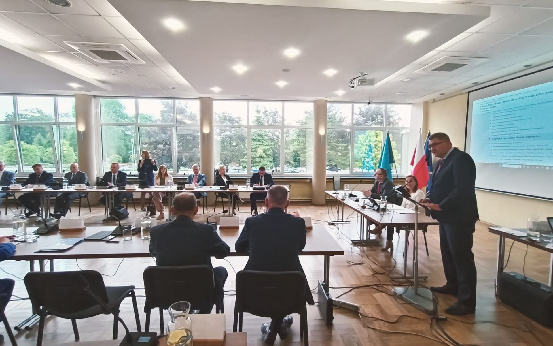 OŚWIĘCIM. Janusz Chwierut złożył ślubowanie na prezydenta miasta kadencji 2024 – 2029