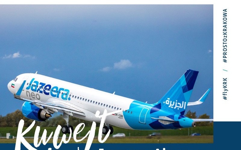 KRAKÓW. Bezpośrednie połączenie z Kraków Airport do Kuwejtu