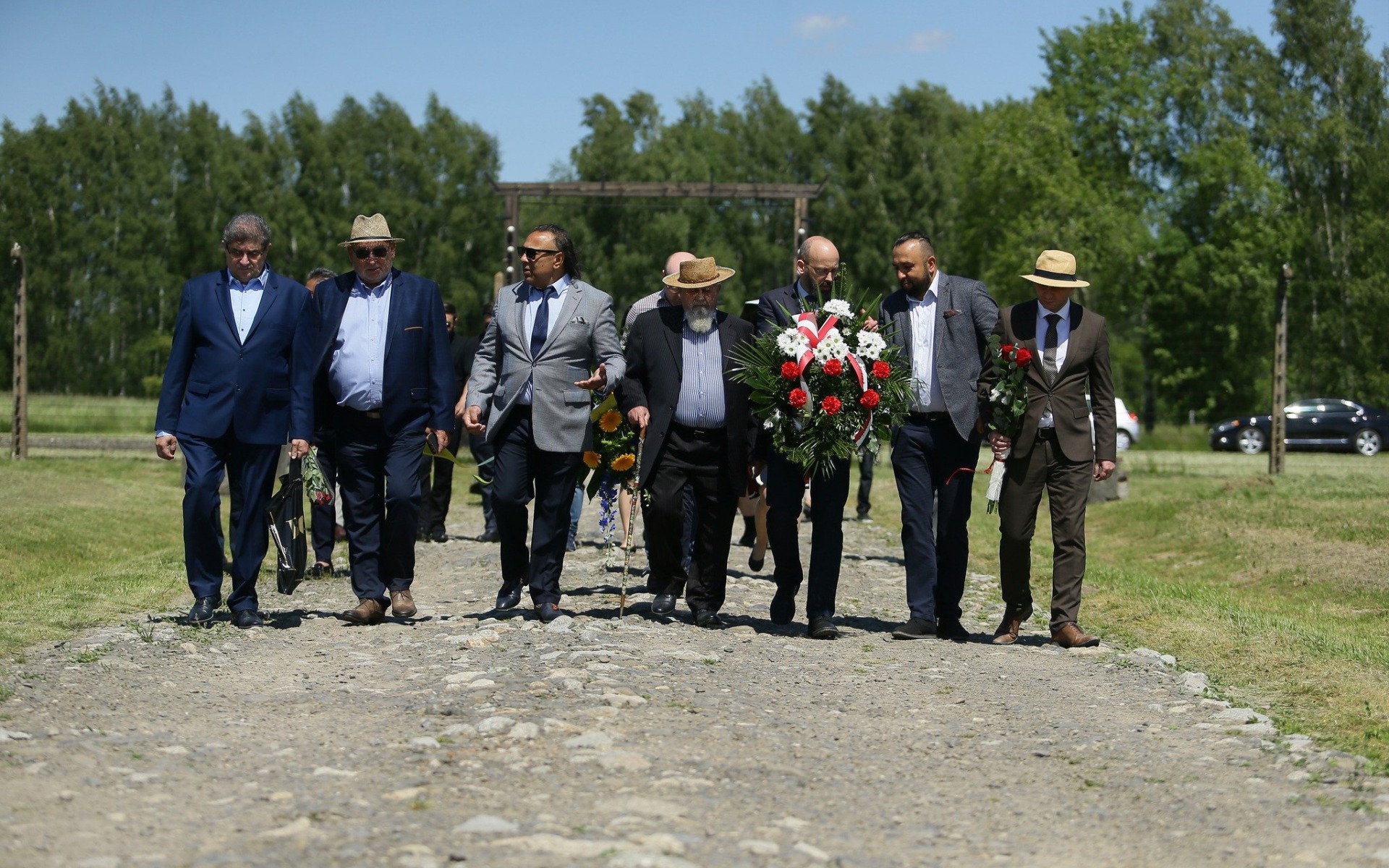 OŚWIĘCIM. Romowie oddali hołd uczestnikom buntu w KL Auschwitz