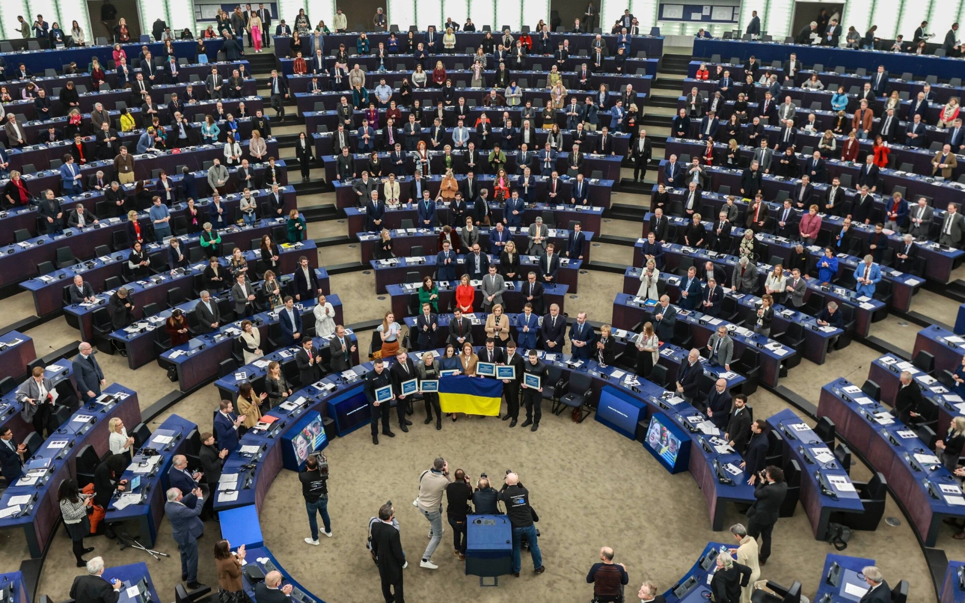 Laureaci Nagrody im. Sacharowa wzywają do głosowania w Wyborach Europejskich