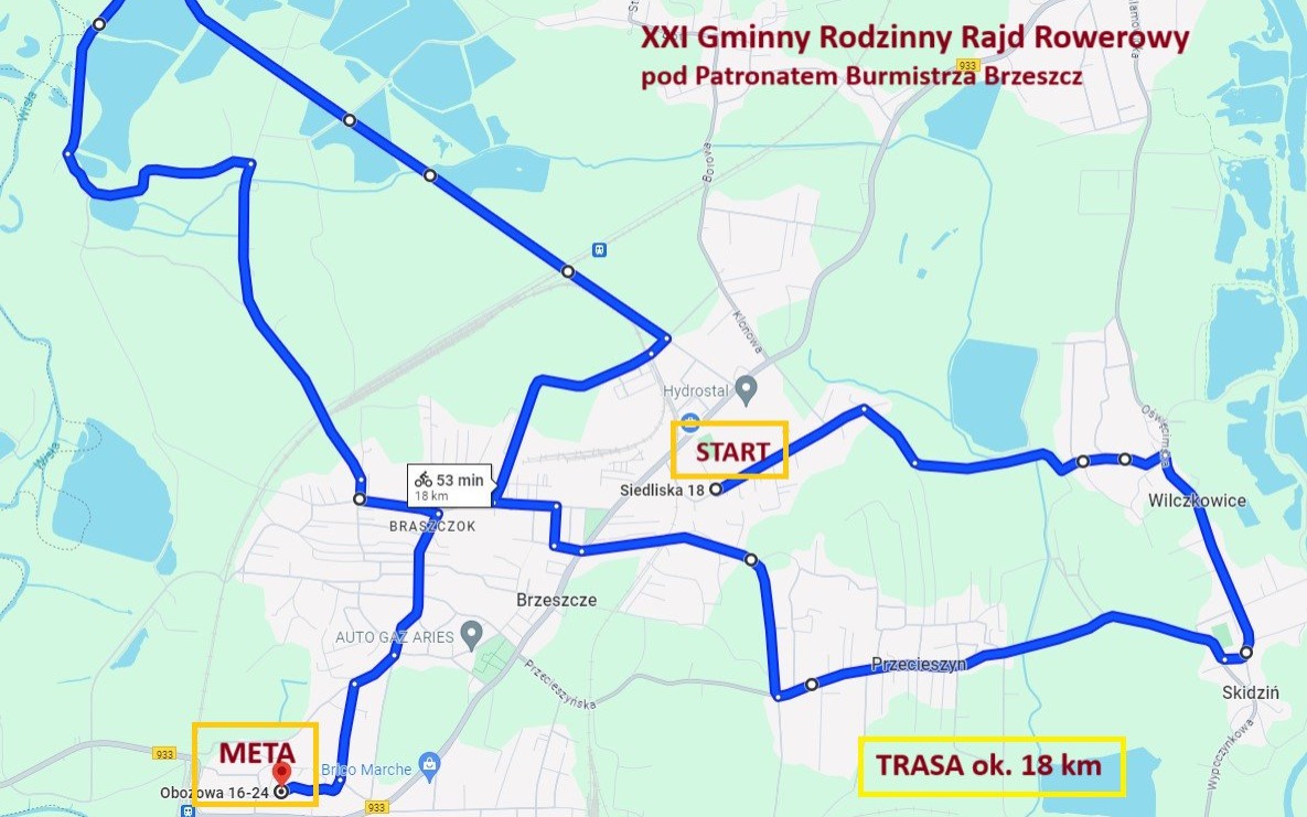 XXI Gminny Rodzinny Rajd Rowerowy w Brzeszczach – Zapraszamy do Udziału!