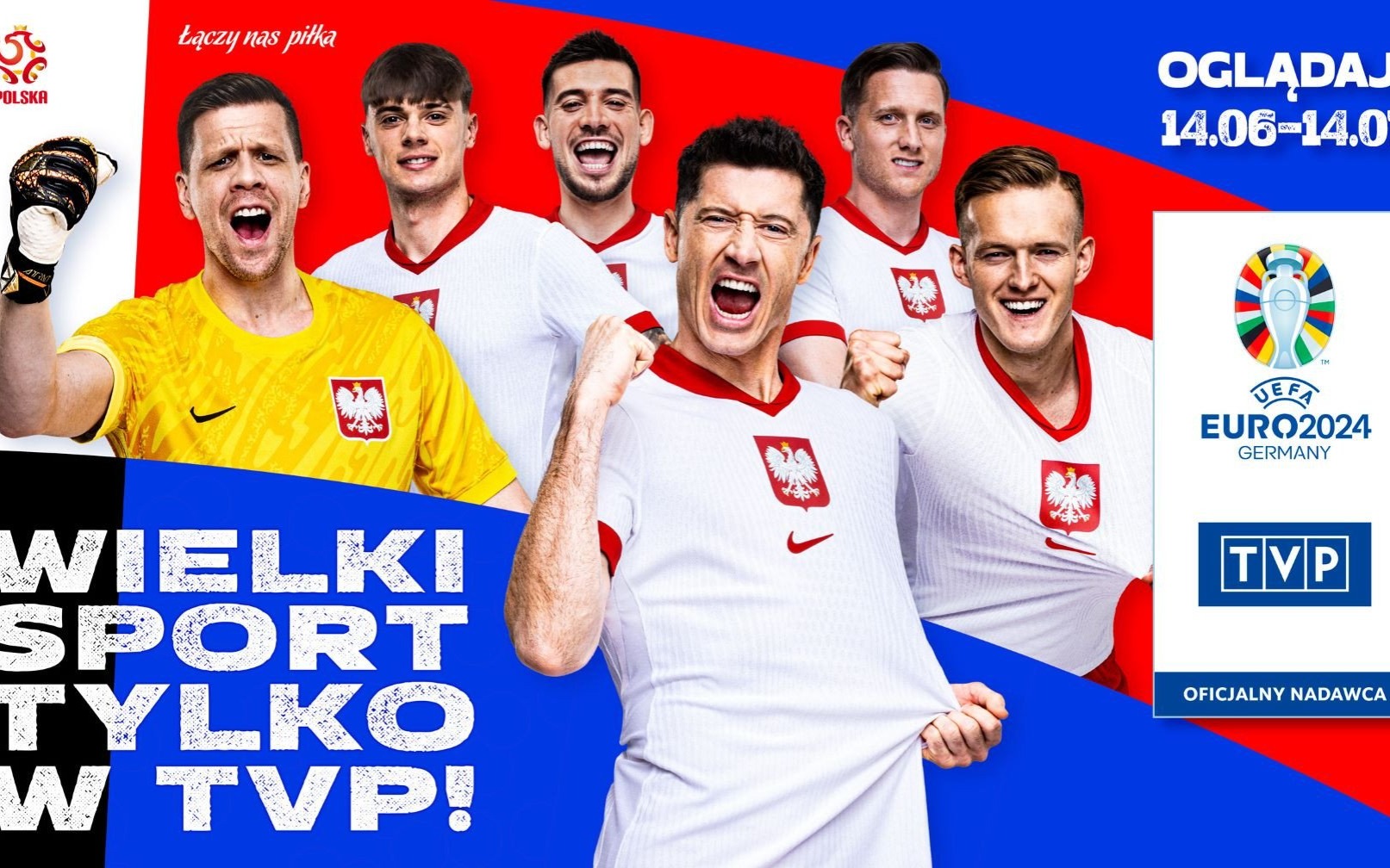 Ekskluzywne relacje i mecze Polaków na EURO 2024 w TVP