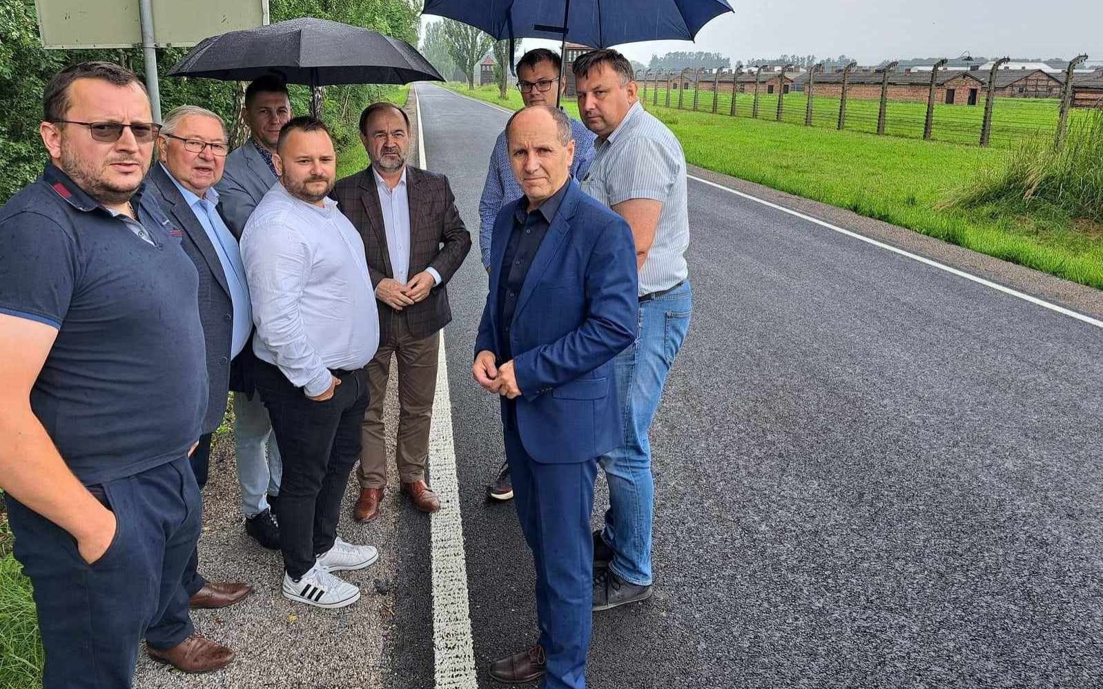 Remont dróg powiatowych w Oświęcimiu, Brzezince i Osieku