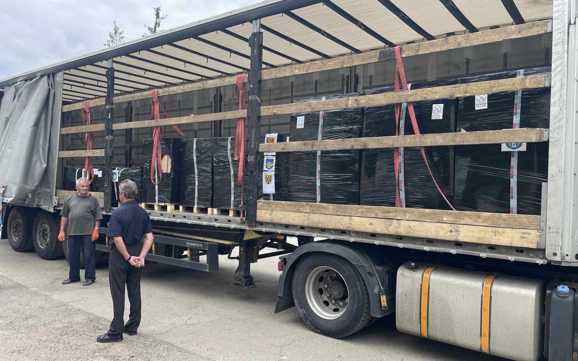 Wsparcie medyczne dla Ukrainy: transport do Sambora