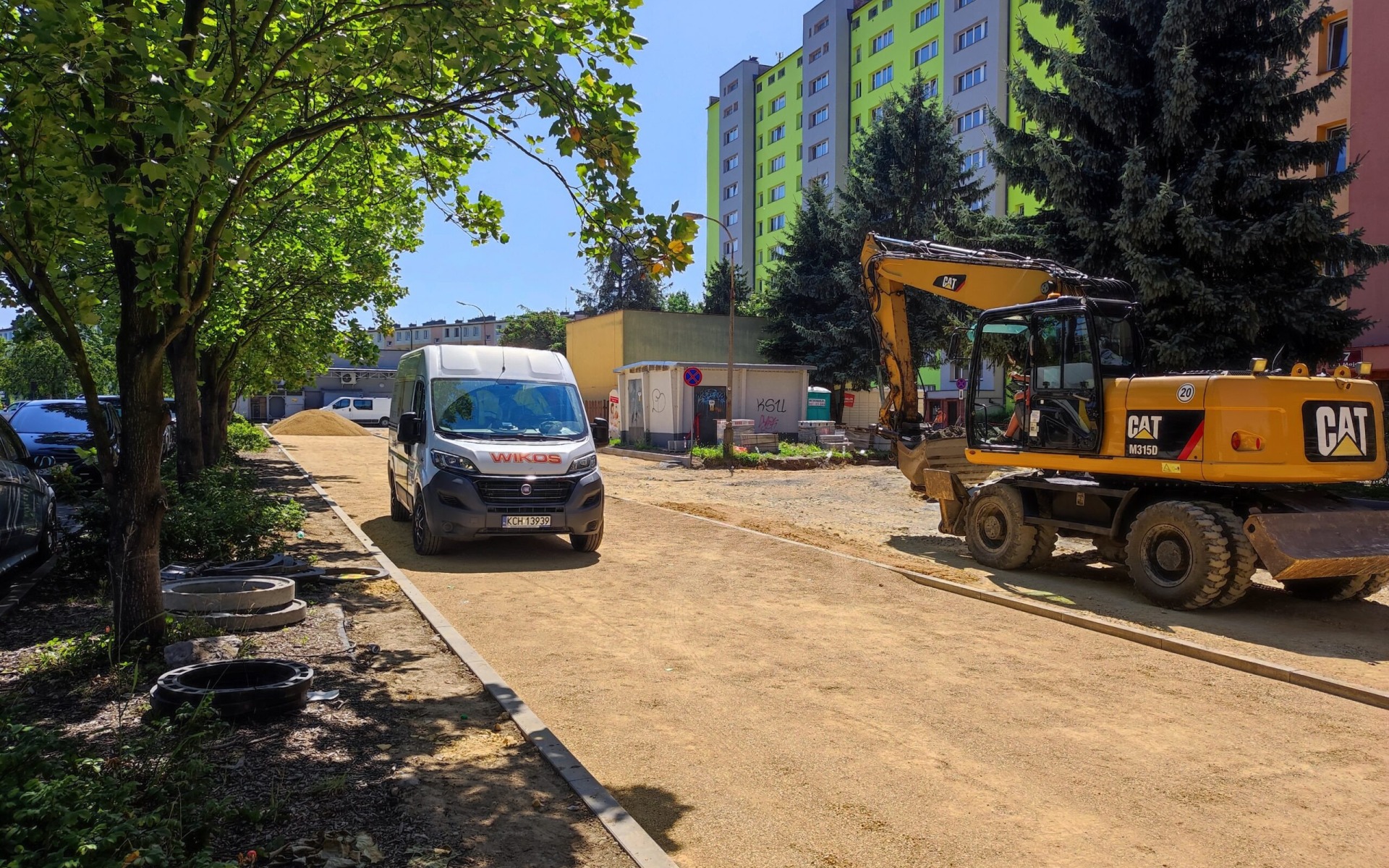 Nowa inwestycja drogowa na ulicy 3 Maja w Oświęcimiu