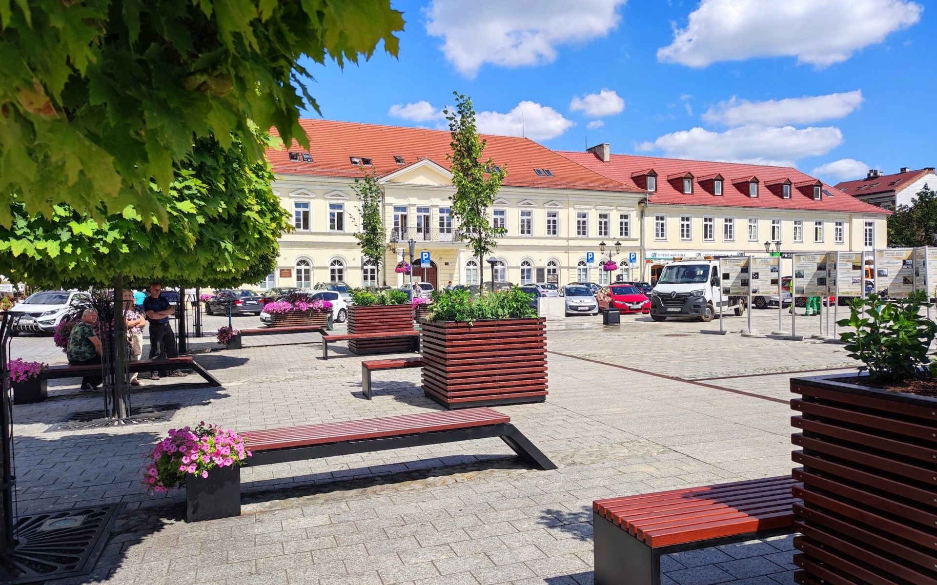 Zielony Rynek w Oświęcimiu – więcej nowych drzew i cienia