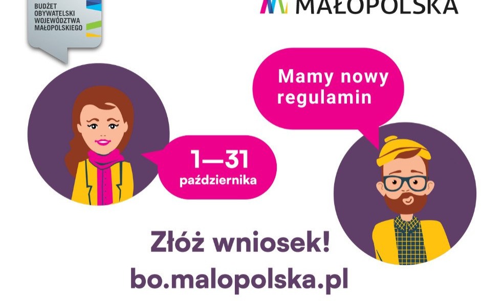Zgłoś swój pomysł! Jesienią rusza 8. edycja Budżetu Obywatelskiego Małopolski z pulą 16 mln zł!
