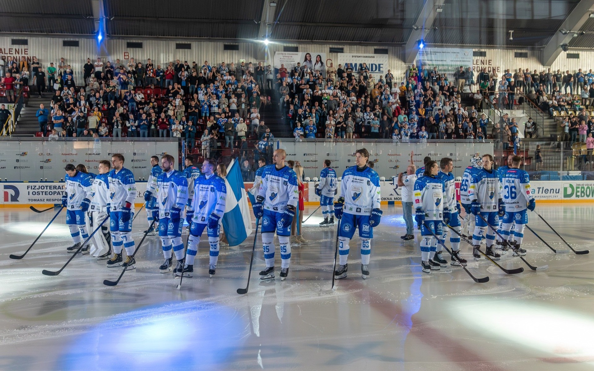 Unia Oświęcim kontynuuje zwycięską passę w 5. kolejce TAURON Hokej Ligi