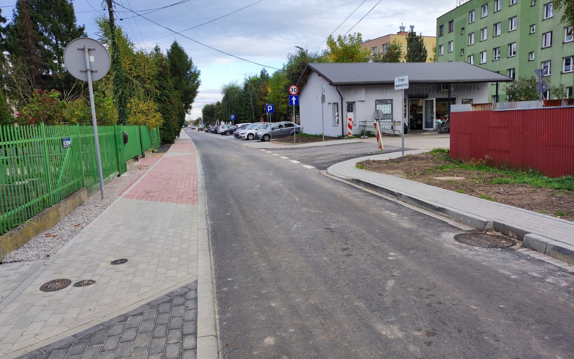 Modernizacja ulicy Sadowej na osiedlu Stare Stawy zakończona