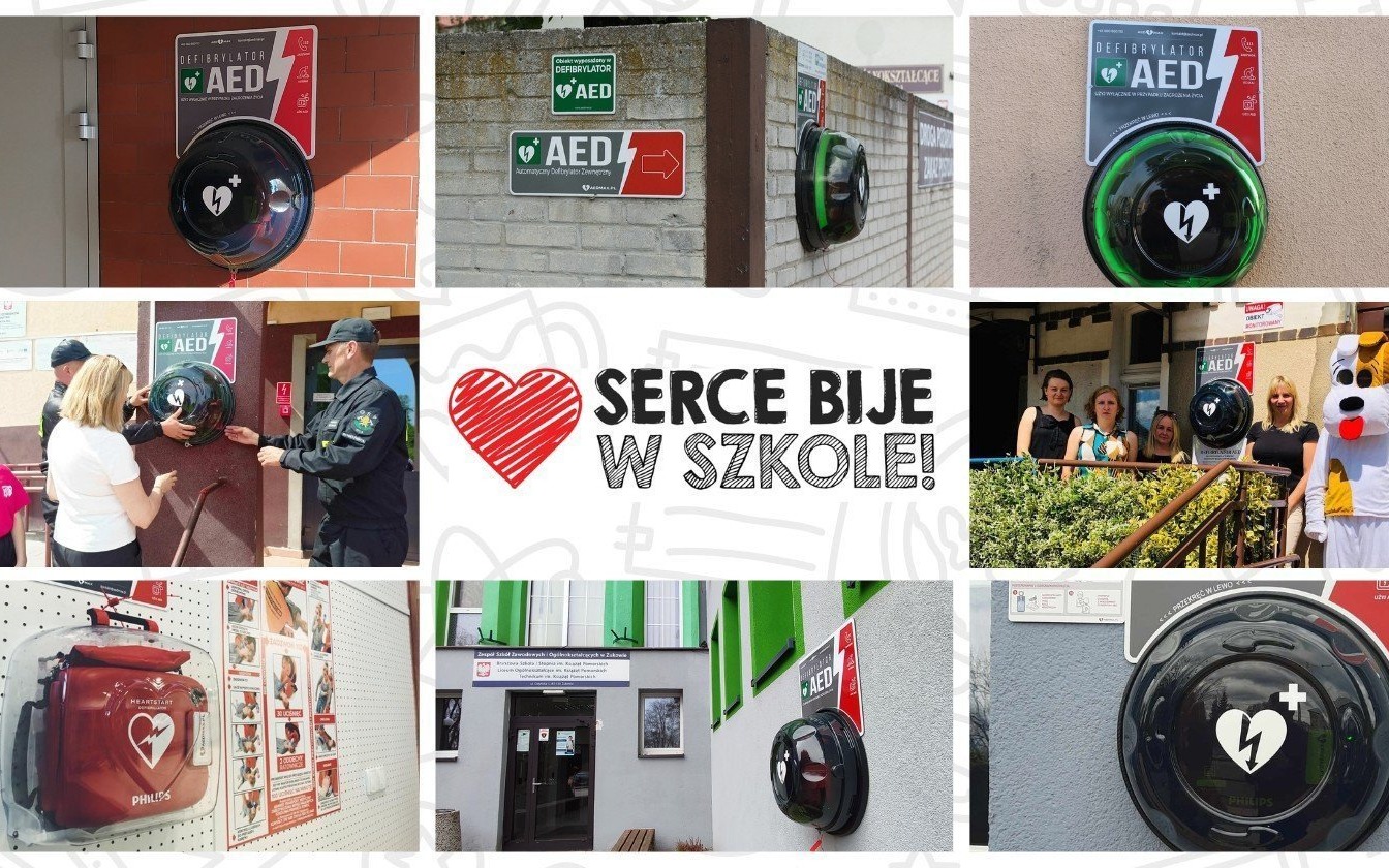 Twoja pomoc może uratować życie! Włącz się w zbiórkę na AED dla Szkoły Podstawowej nr 8 w Oświęcimiu