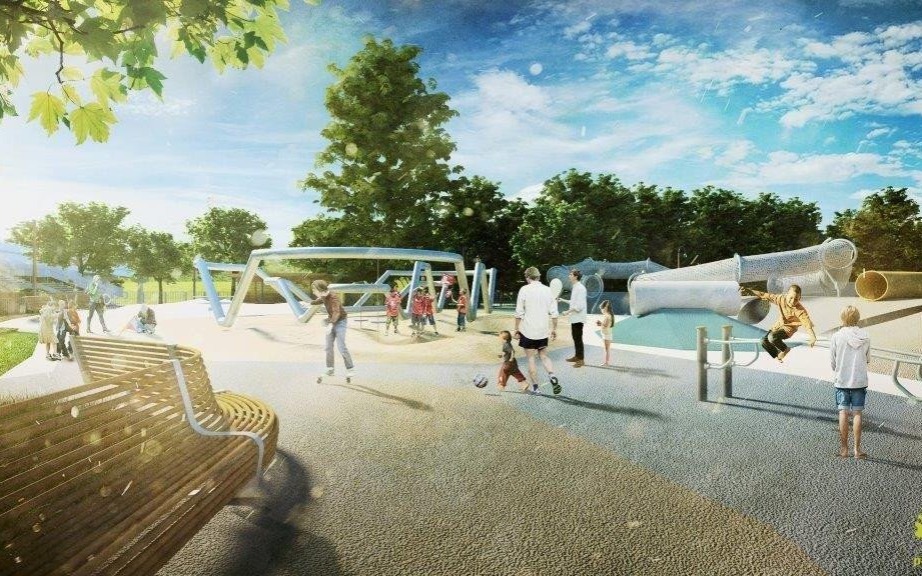 Nowy park nad Sołą w Oświęcimiu – zobacz, co pojawi się na 10 hektarach już w 2026 roku