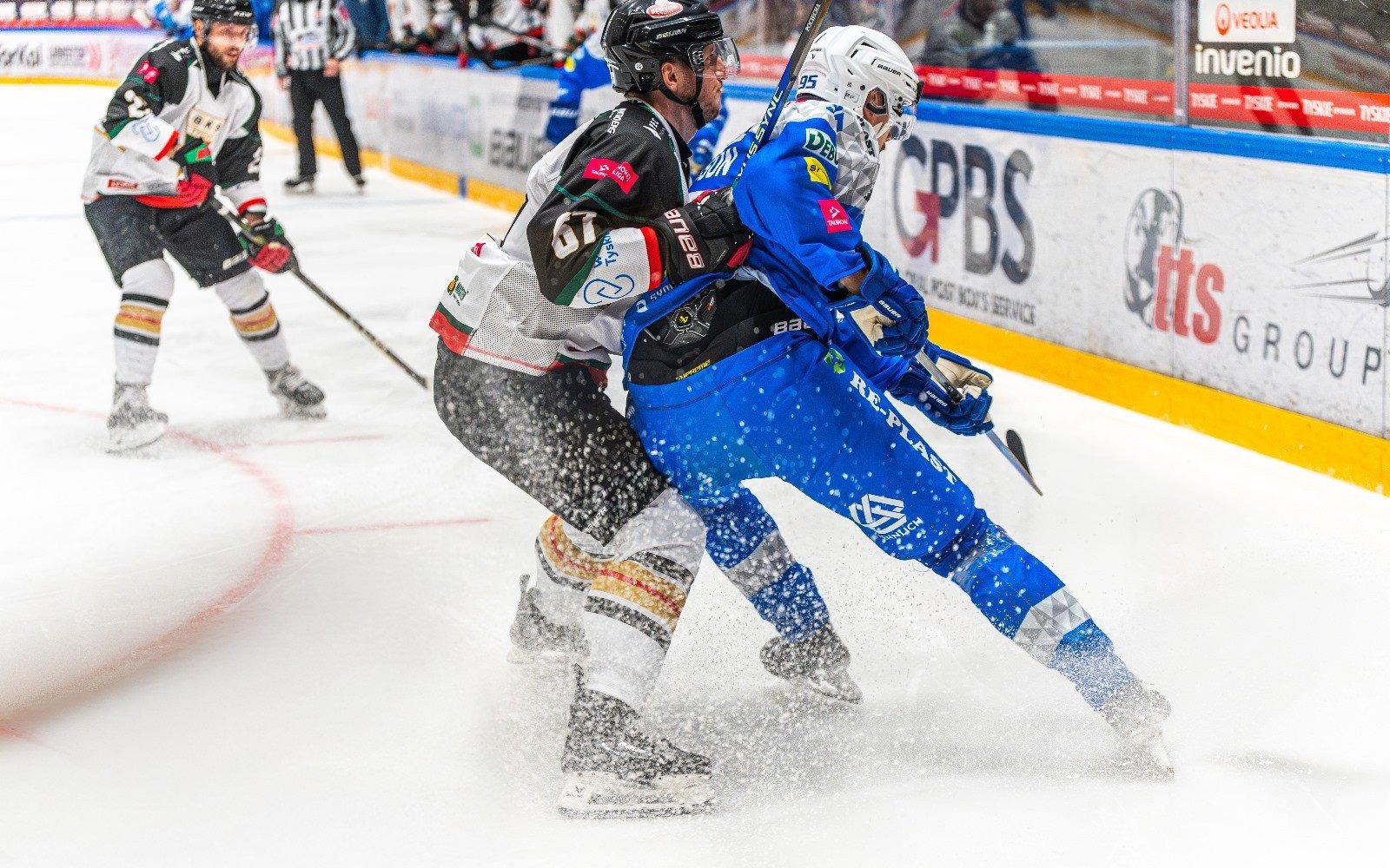 Re-Plast Unia Oświęcim przegrywa z GKS Tychy w meczu TAURON Hokej Ligi